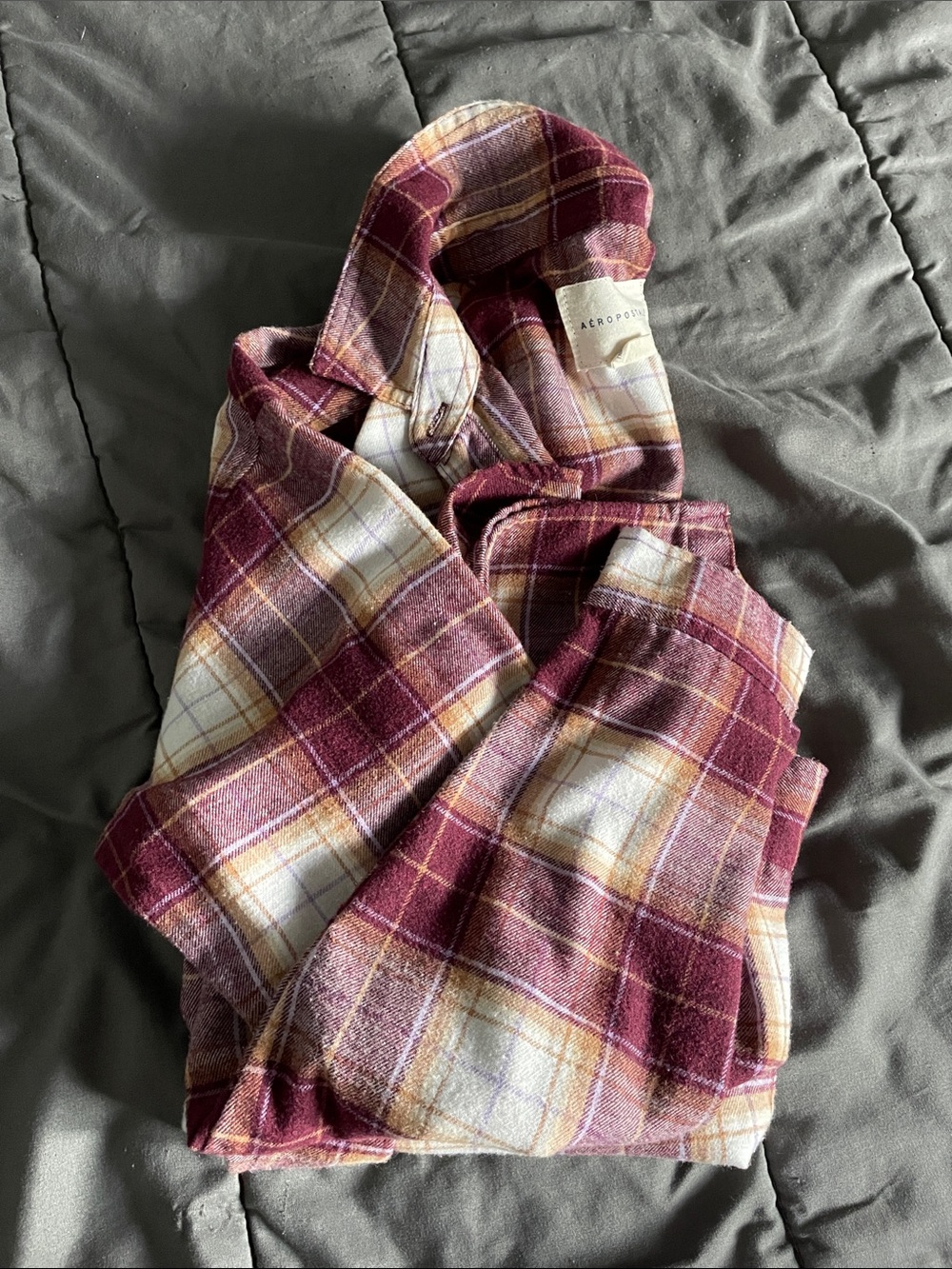 Aeropostale Soft Plaid Flannel